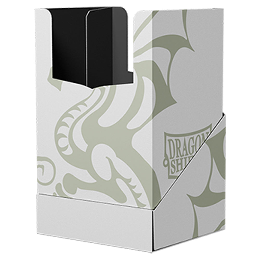Dragon Shield Deck Shell Deck Box - White/Black