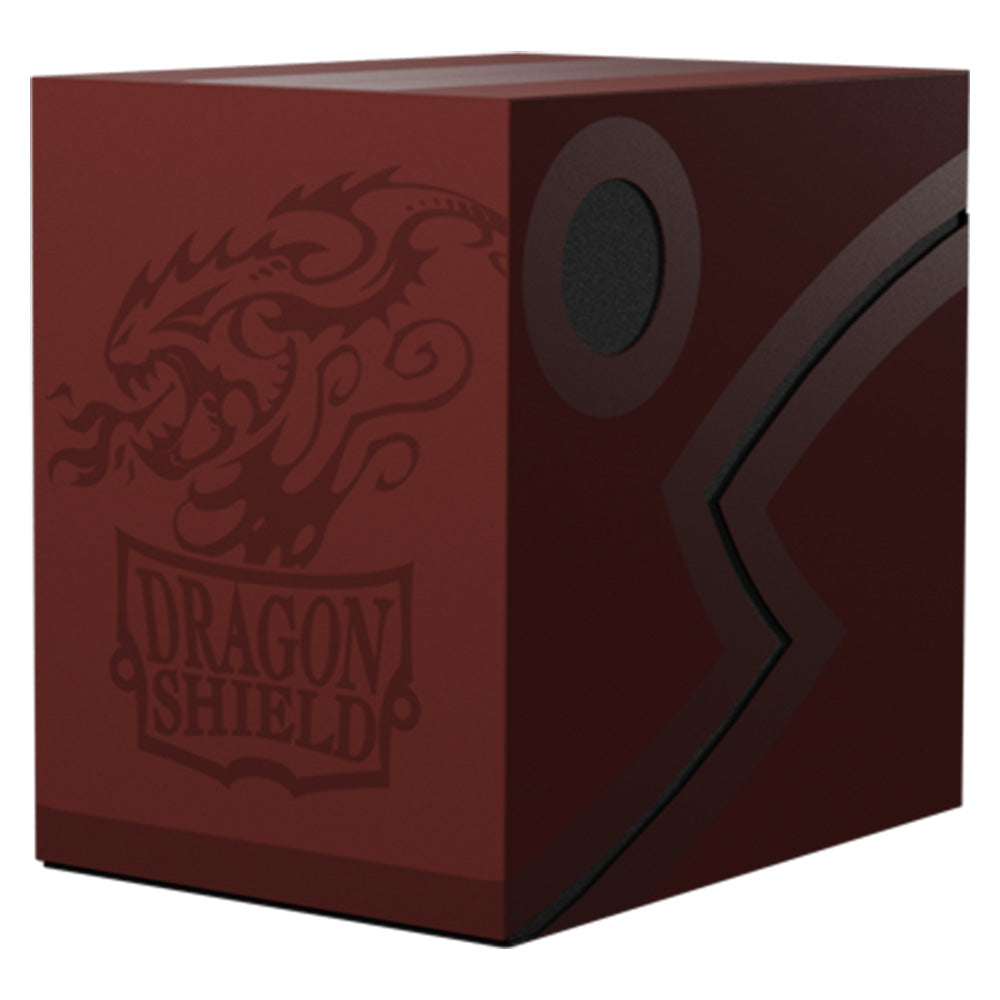 Dragon Shield Double Shell - Blood Red/Black