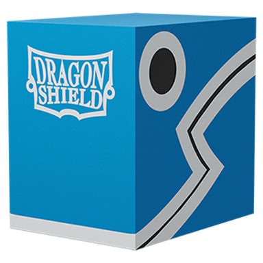 Dragon Shield Double Shell Deck Box - Blue/Black