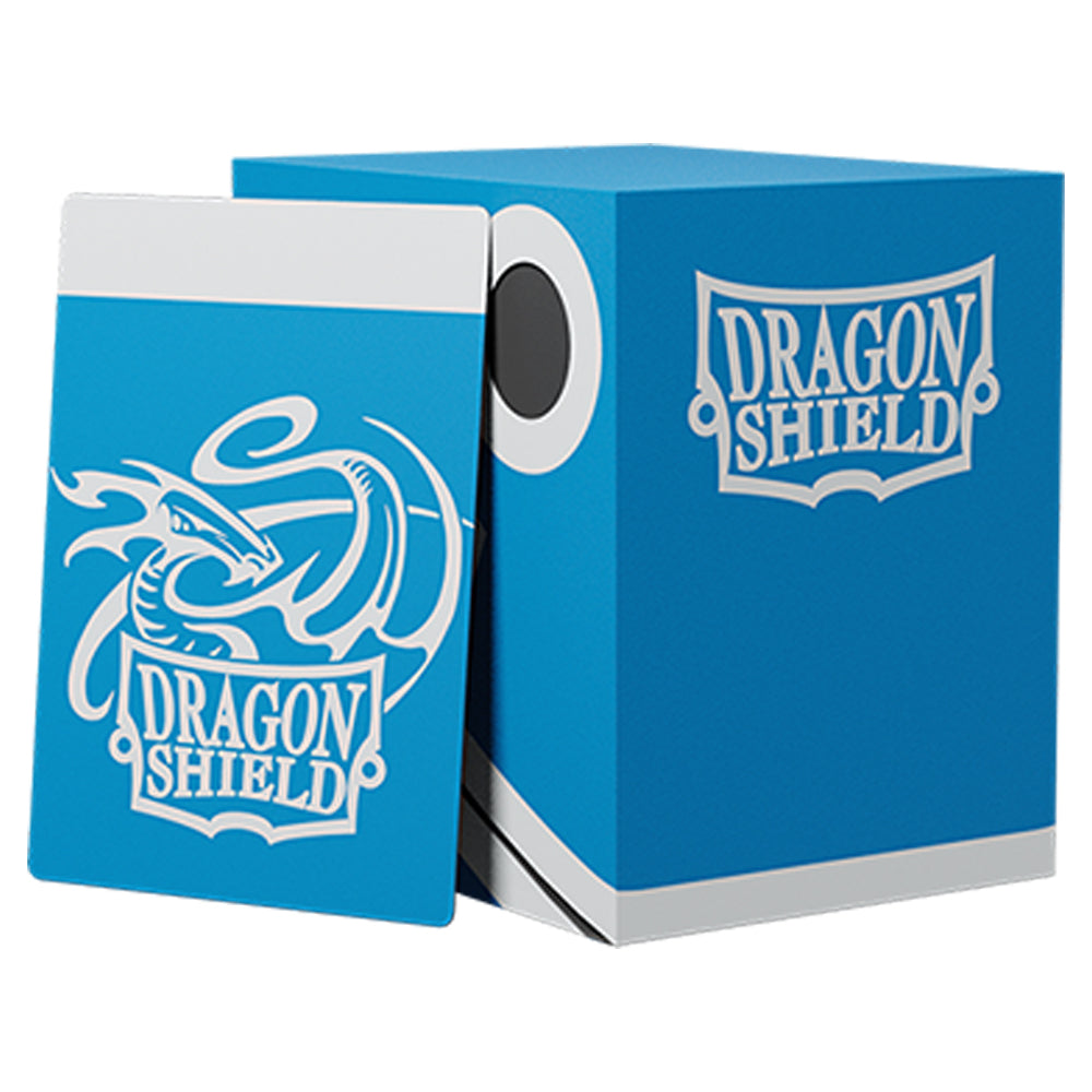 Dragon Shield Double Shell Deck Box - Blue/Black