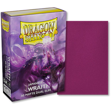 Dragon Shield Japanese Size Sleeves - Dual Matte Wraith (60 Sleeves)