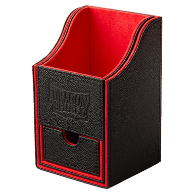 Dragon Shield Nest+ 100 Deck Box - Black/Red