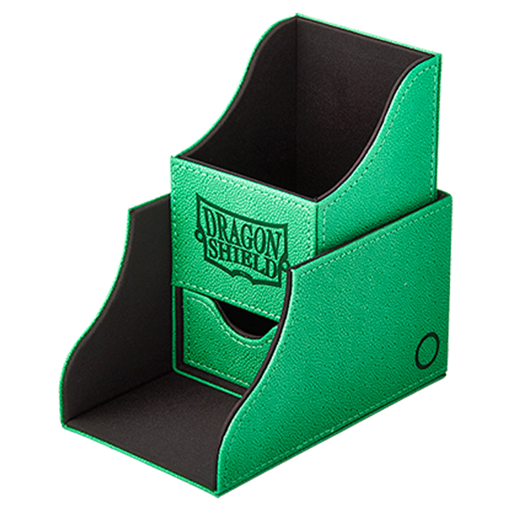 Dragon Shield Nest+ 100 Deck Box - Green/Black