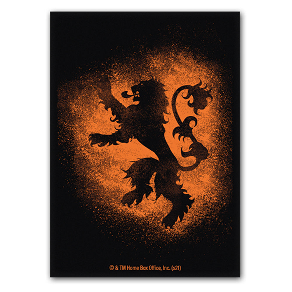 Dragon Shield Sleeves - Brushed Art Game of Thrones - House Lannister (100 Sleeves)