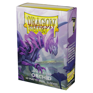 Dragon Shield Japanese Size Sleeves - Dual Matte Orchid (60 Sleeves)