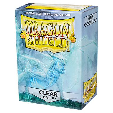 Dragon Shield Sleeves - Matte Clear (100 Sleeves)
