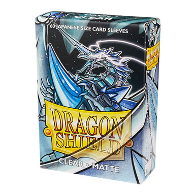 Dragon Shield Japanese Size Sleeves - Matte Clear (60 Sleeves)