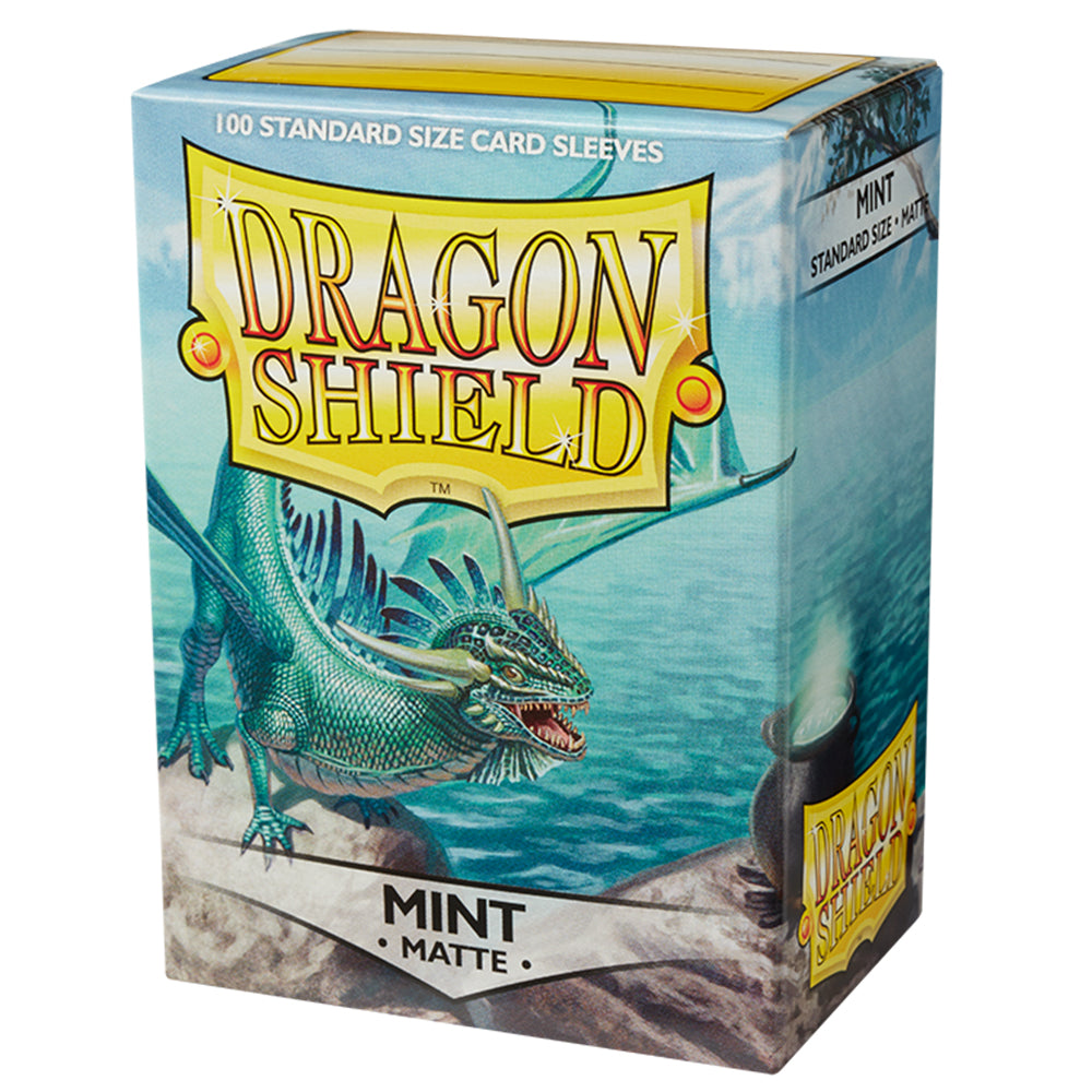 Dragon Shield Sleeves - Matte Mint (100 Sleeves)