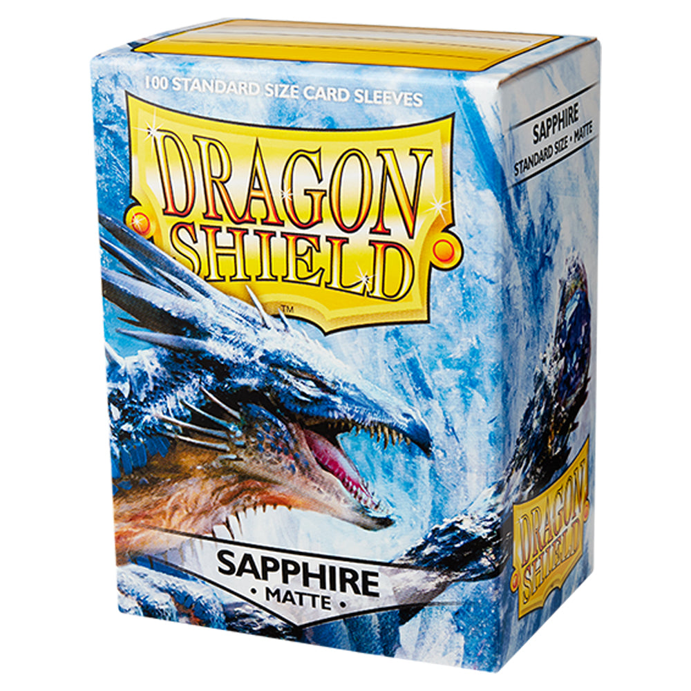 Dragon Shield Sleeves - Matte Sapphire (100 Sleeves)