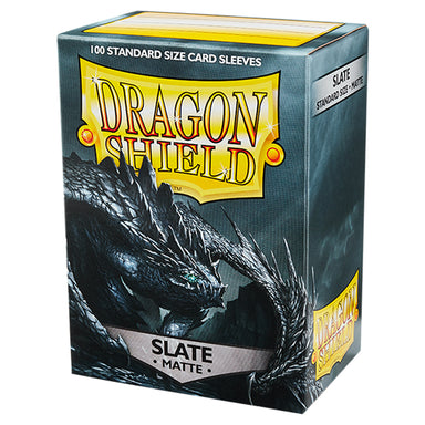 Dragon Shield Sleeves - Matte Slate (100 Sleeves)