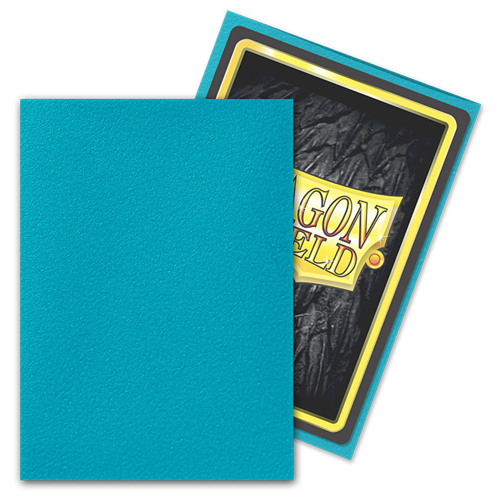 Dragon Shield Sleeves - Matte Turquoise (100 Sleeves)