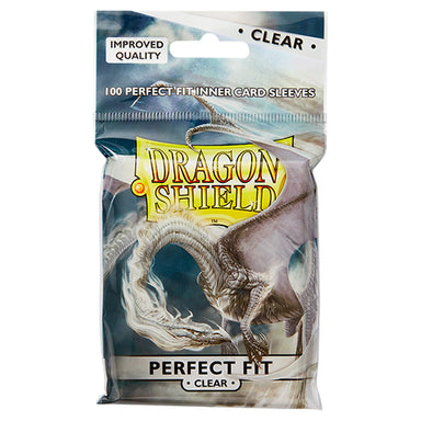 Dragon Shield Sleeves - Perfect Fit - Clear Inner Sleeves (100 Sleeves)