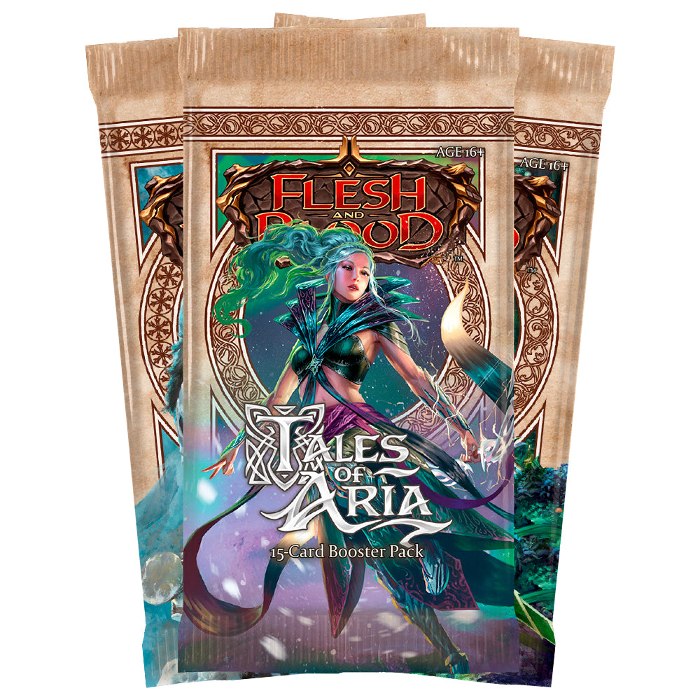 Flesh and Blood Tales of Aria First Edition Booster Packs