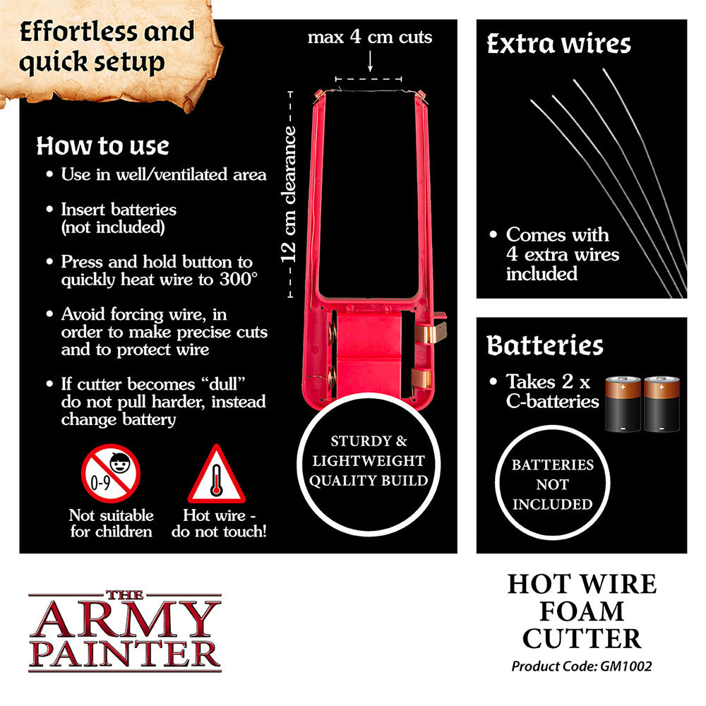 The Army Painter - Gamemaster: Hot Wire Foam Cutter GM1002