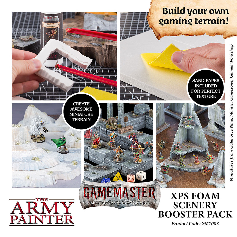 The Army Painter - Gamemaster: XPS Scenery Foam Booster Pack GM1003