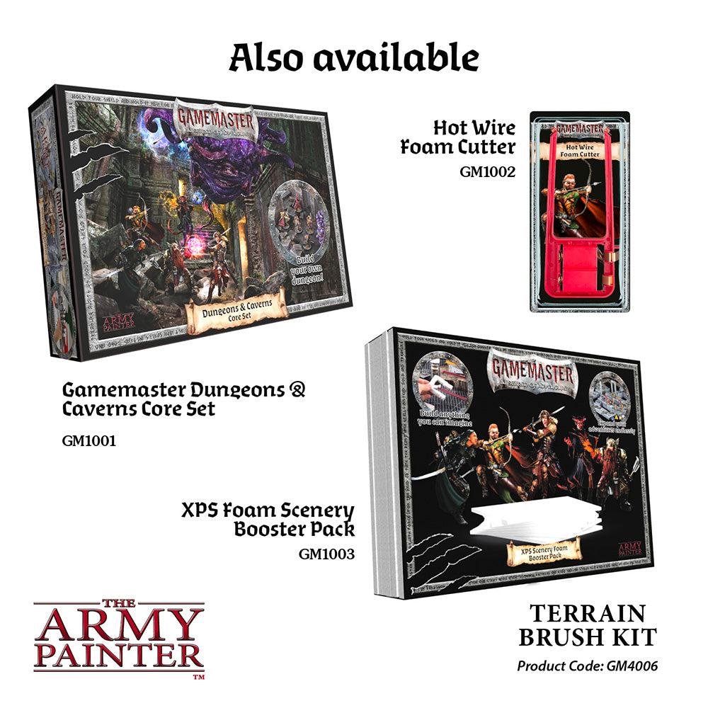 The Army Painter - Gamemaster: Terrain Brush Kit GM4006