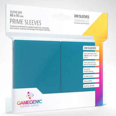 Gamegenic Prime Sleeves - Blue (100 Sleeves)
