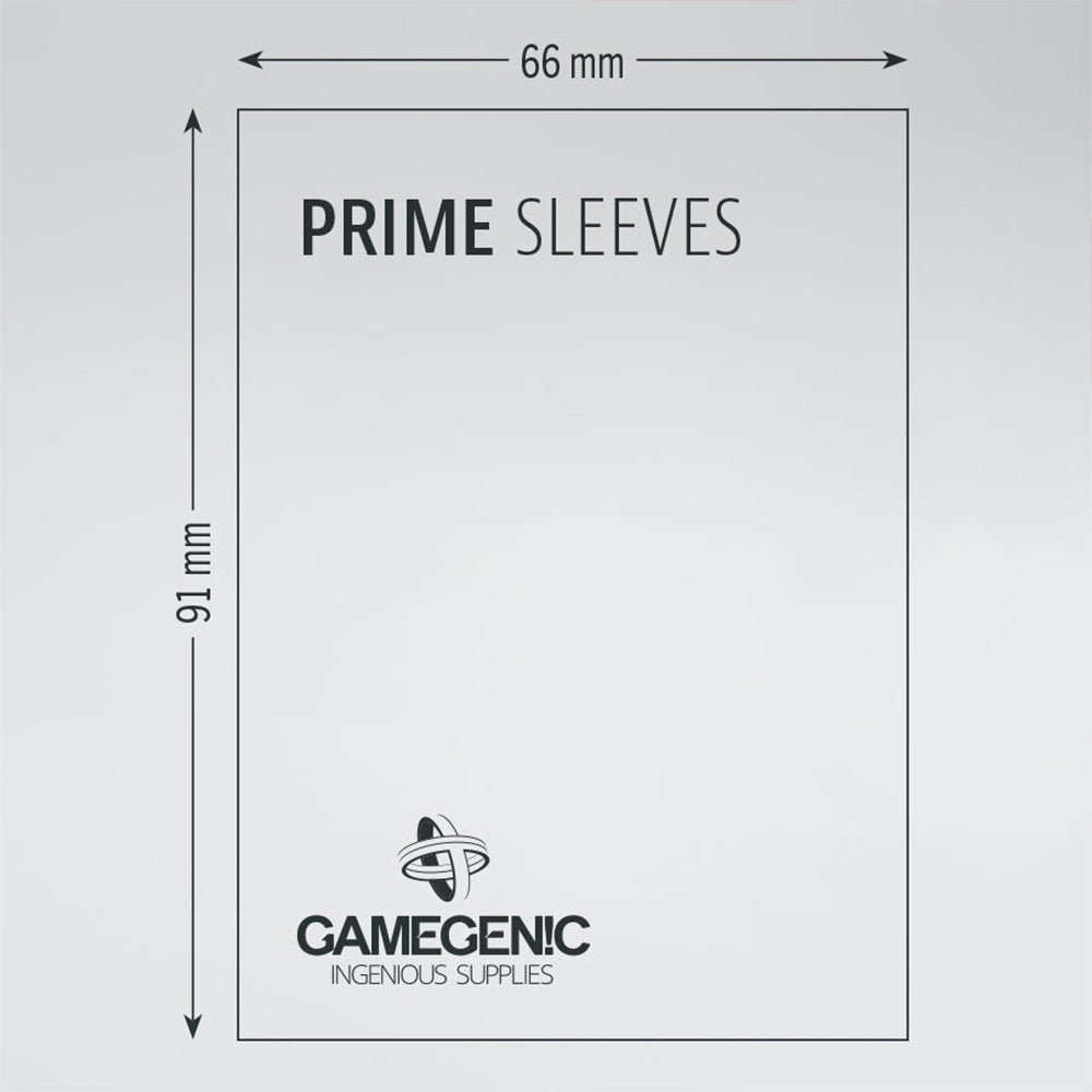Gamegenic Prime Sleeves - White (100 Sleeves)
