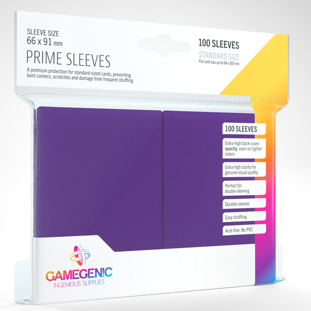 Gamegenic Prime Sleeves - Purple
