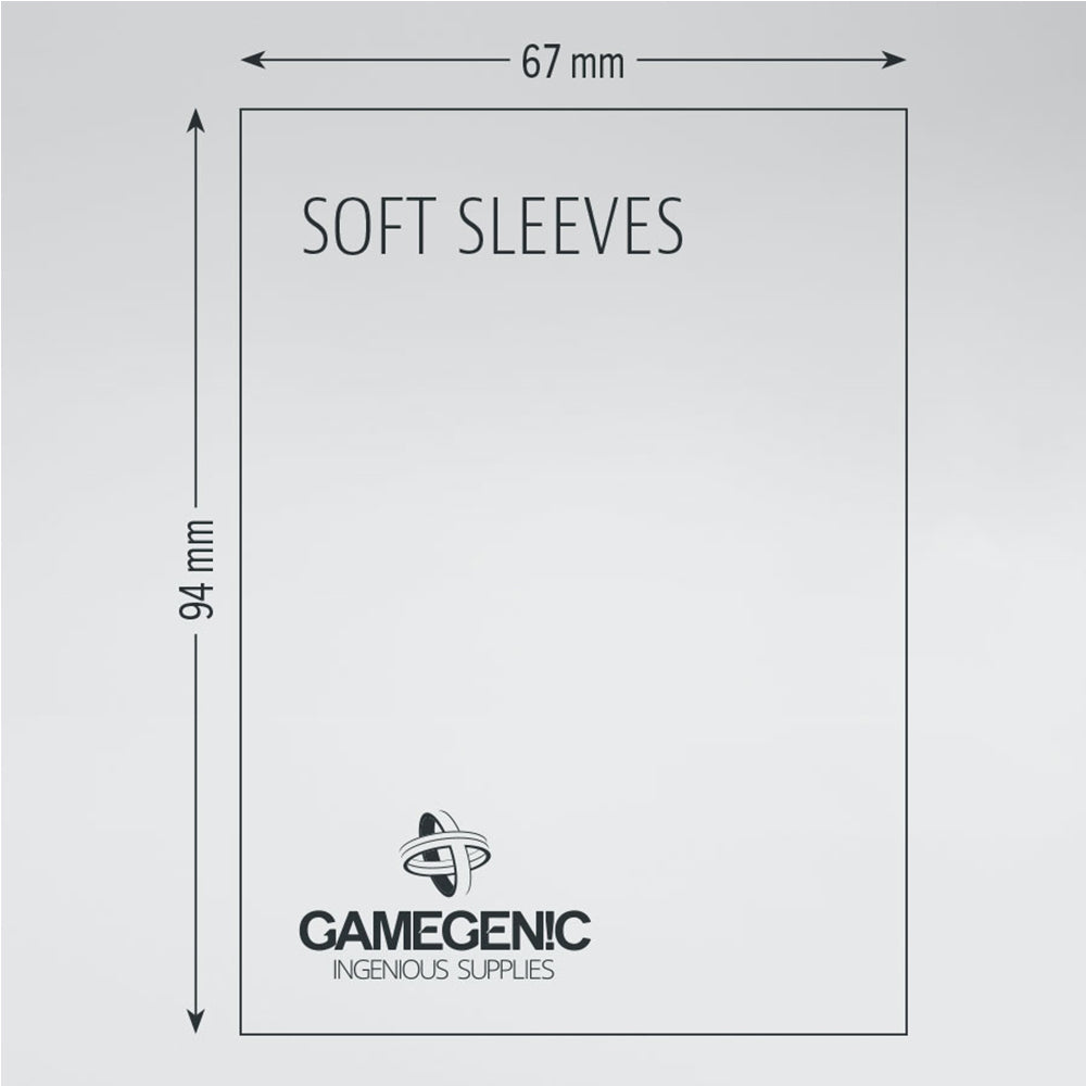 Gamegenic Soft Sleeves (100 Sleeves)