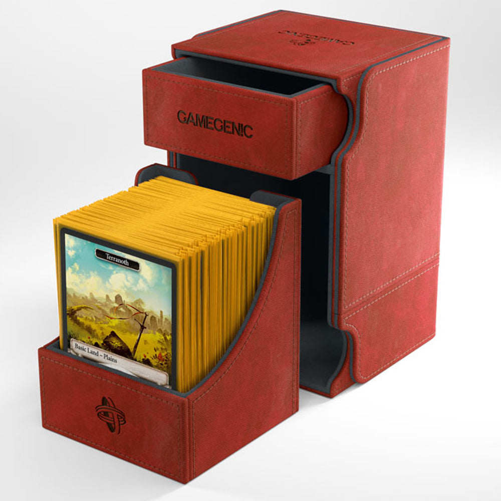 Gamegenic Watchtower 100+ Convertible Deck Box - Red