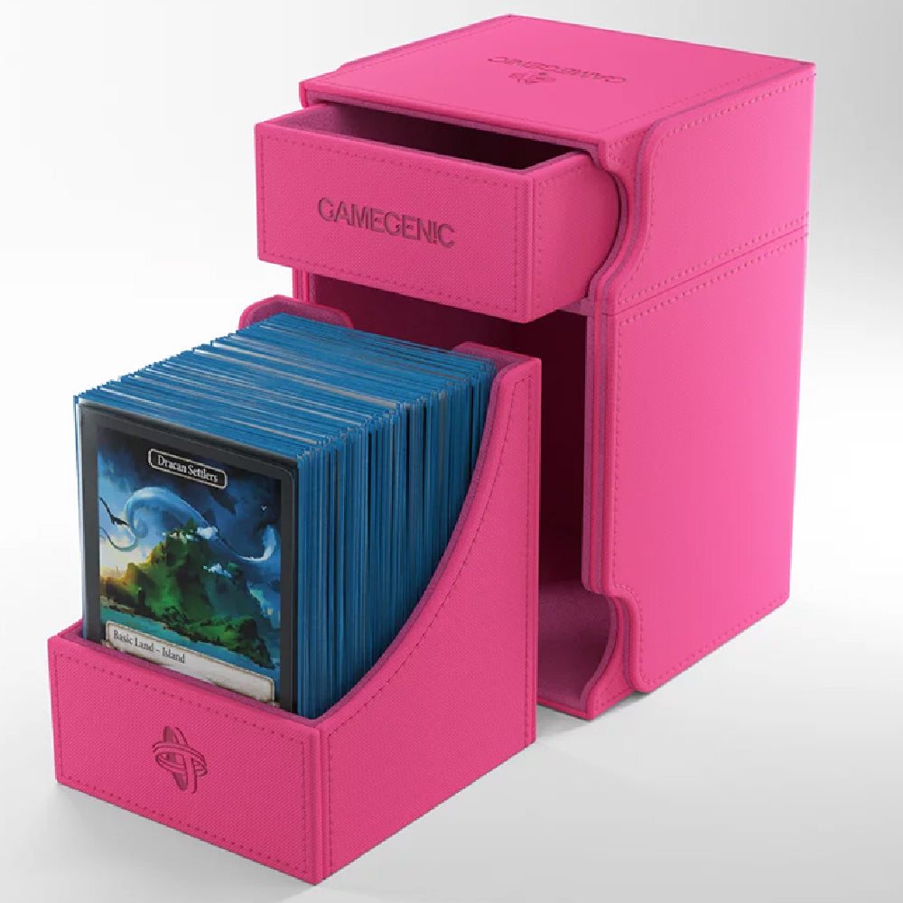 Gamegenic Watchtower 100+ XL Convertible Deck Box - Pink