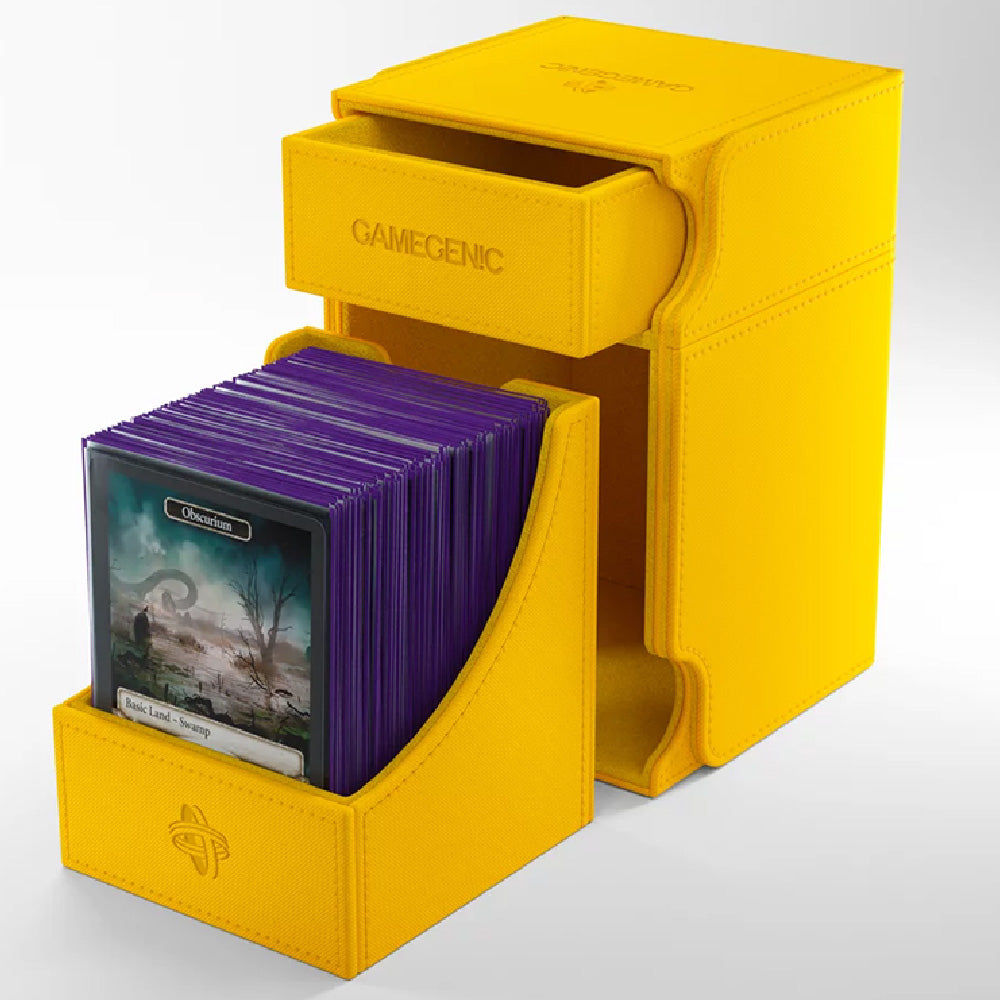 Gamegenic Watchtower 100+ XL Convertible Deck Box - Yellow