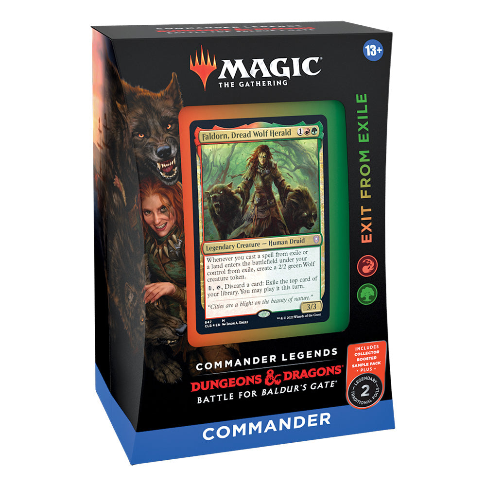 Magic: The Gathering - Commander Legends: Battle for Baldur's Gate Commander Deck - Exit From Exile