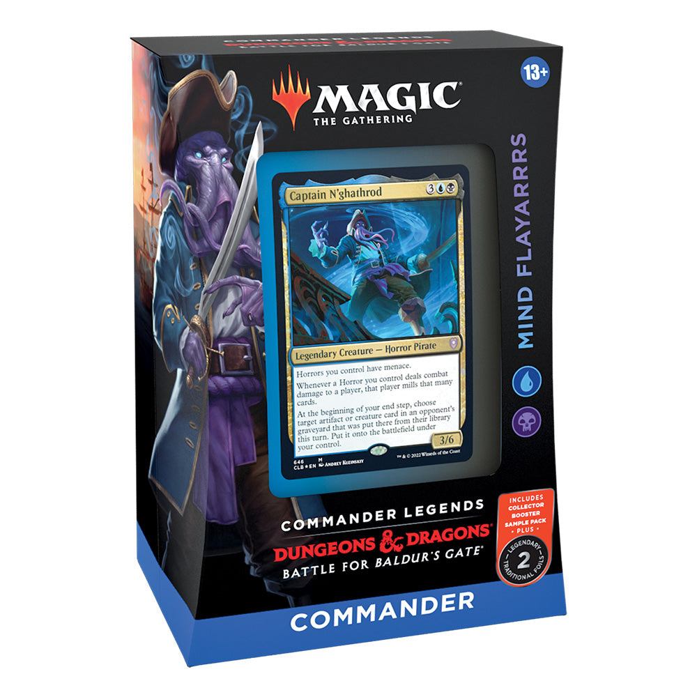 Magic: The Gathering - Commander Legends: Battle for Baldur's Gate Commander Deck - Mind Flayarrrs