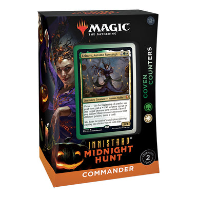 MTG Innistrad Midnight Hunt Commander Deck Coven Counters