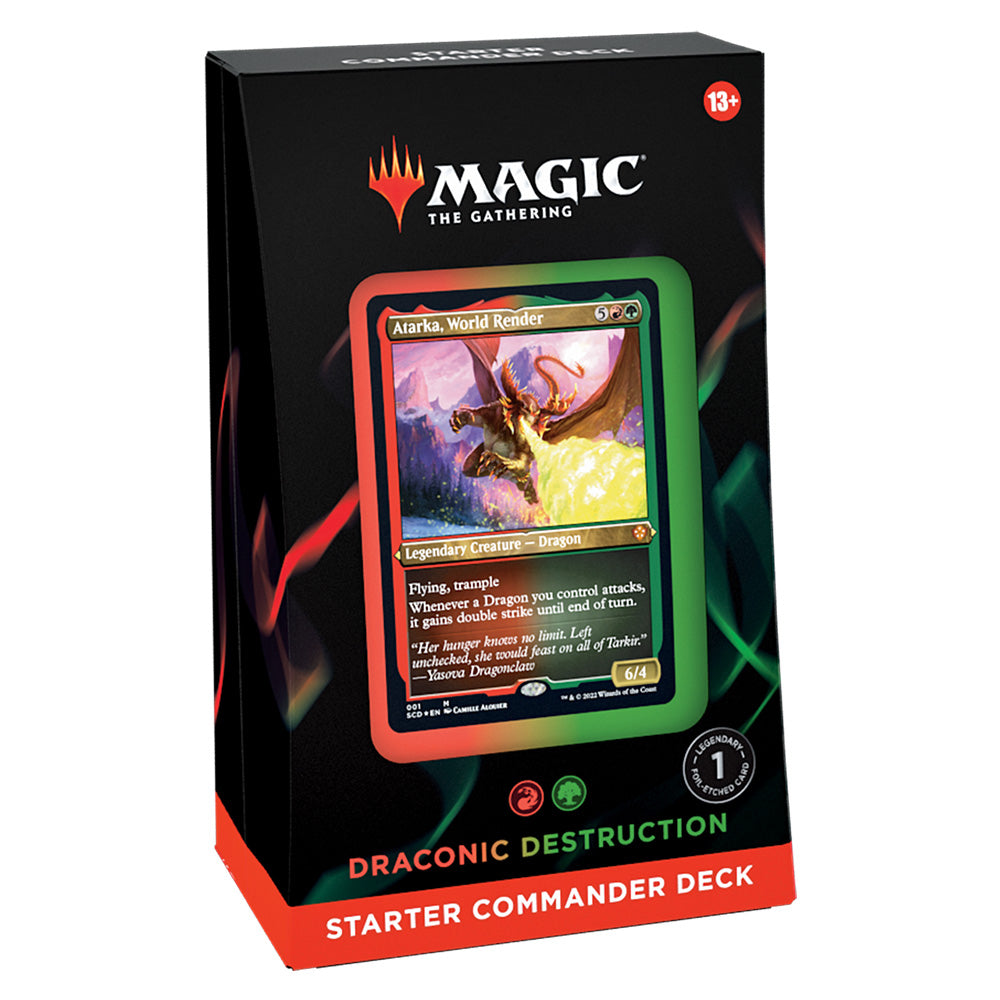 Magic: The Gathering - Starter Commander Decks 2022 - Draconic Destruction