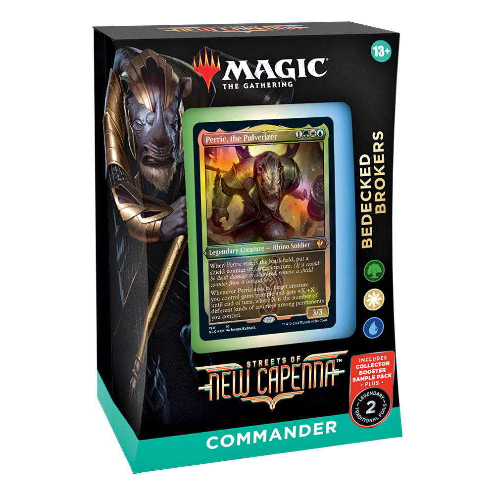 Magic: The Gathering - Streets of New Capenna Commander Deck - Bedecked Brokers (green-white-blue)