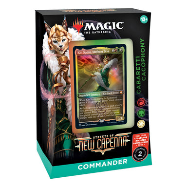Magic: The Gathering - Streets of New Capenna Commander Deck - Cabaretti Cacophony (red-green-white)
