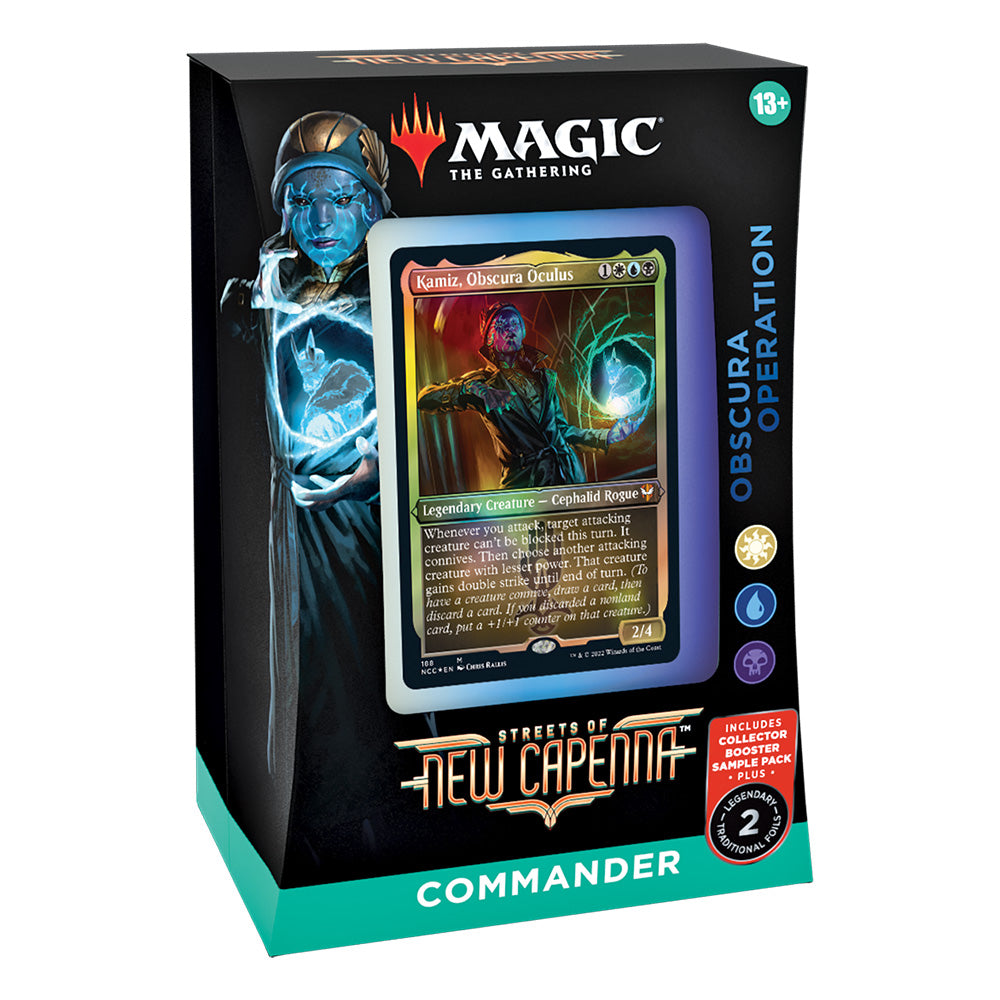 Magic: The Gathering - Streets of New Capenna Commander Deck - Obscura Operation (white-blue-black)