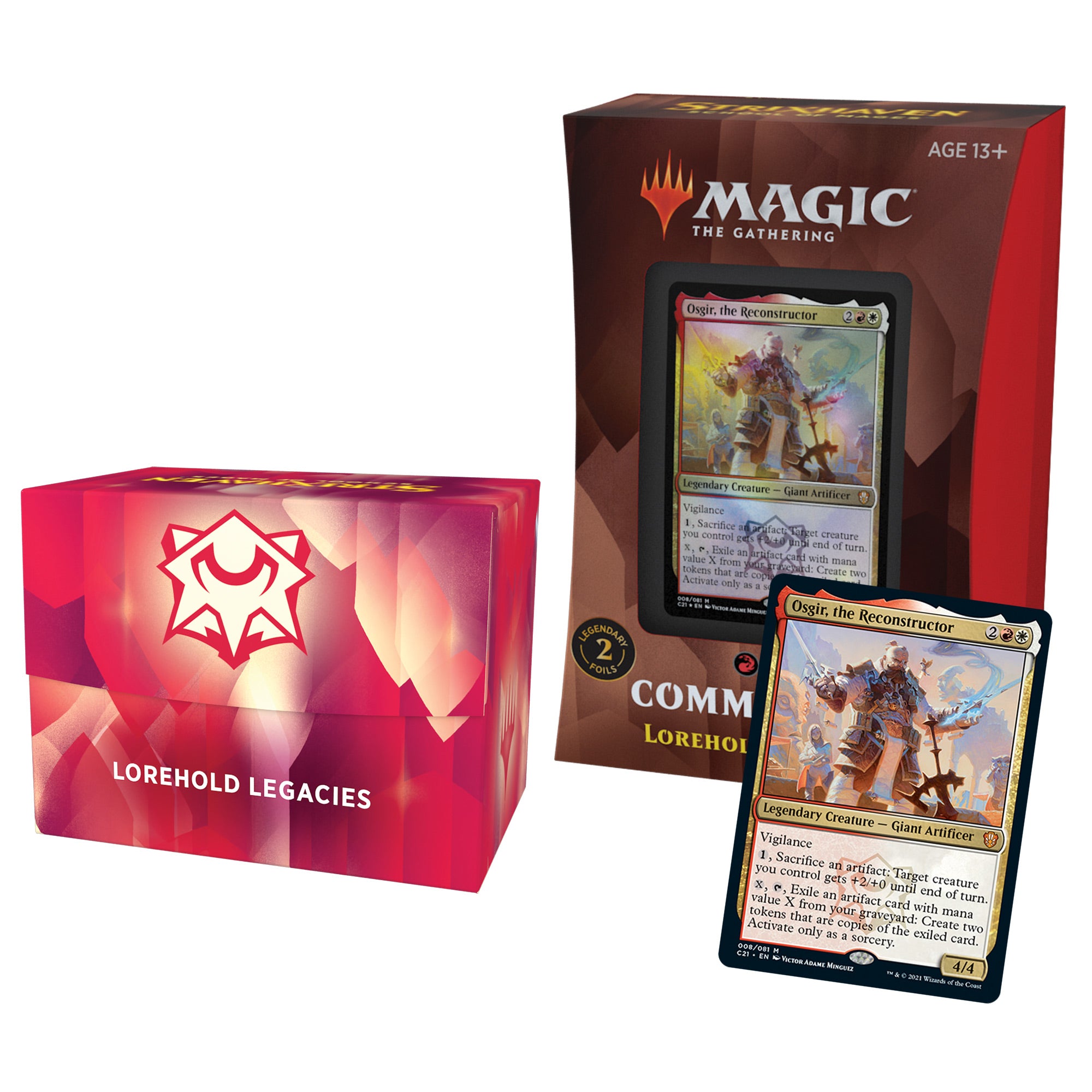 Magic: The Gathering - Strixhaven: School of Mages Commander Deck - Lorehold Legacies