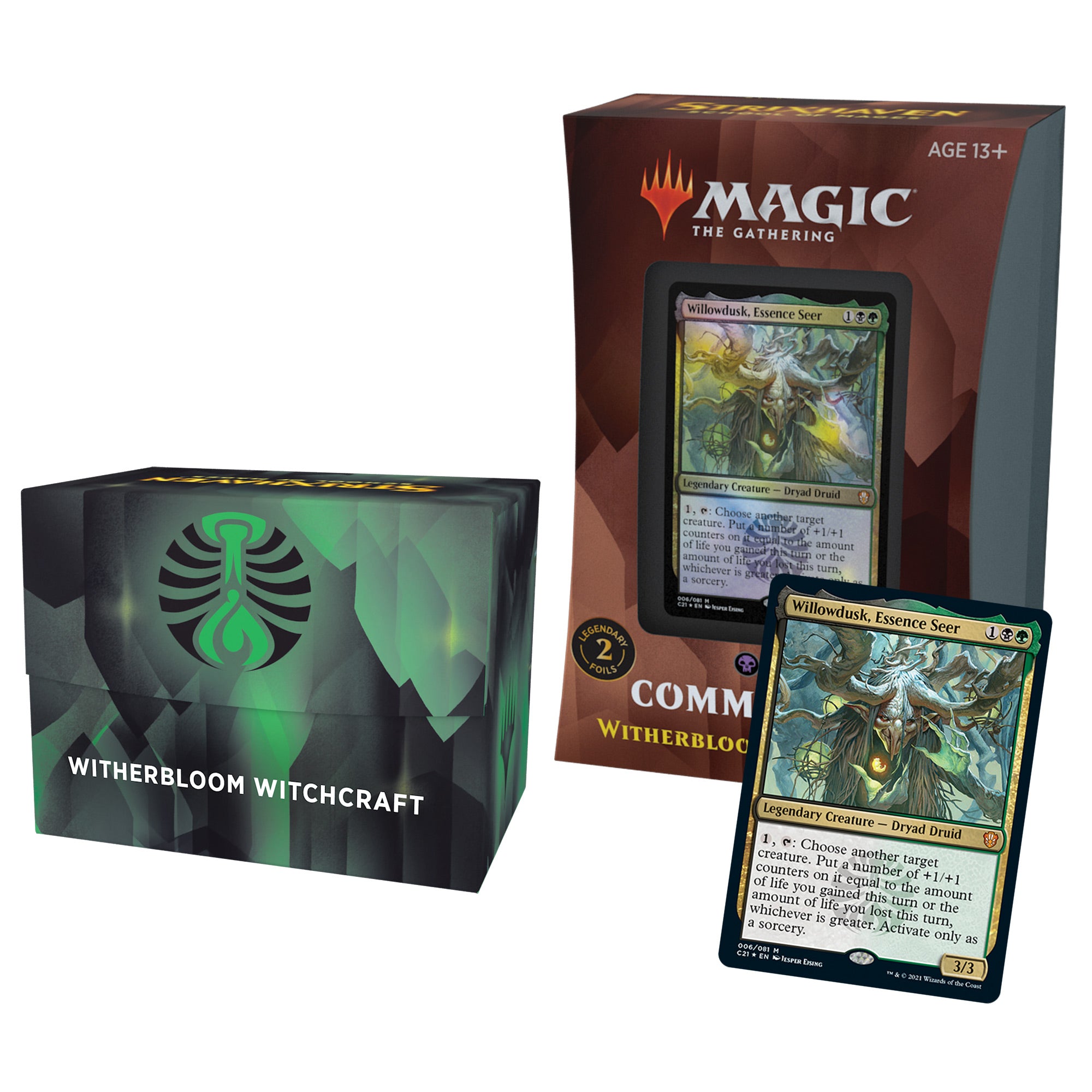 Magic: The Gathering - Strixhaven: School of Mages Commander Deck - Witherbloom Witchcraft