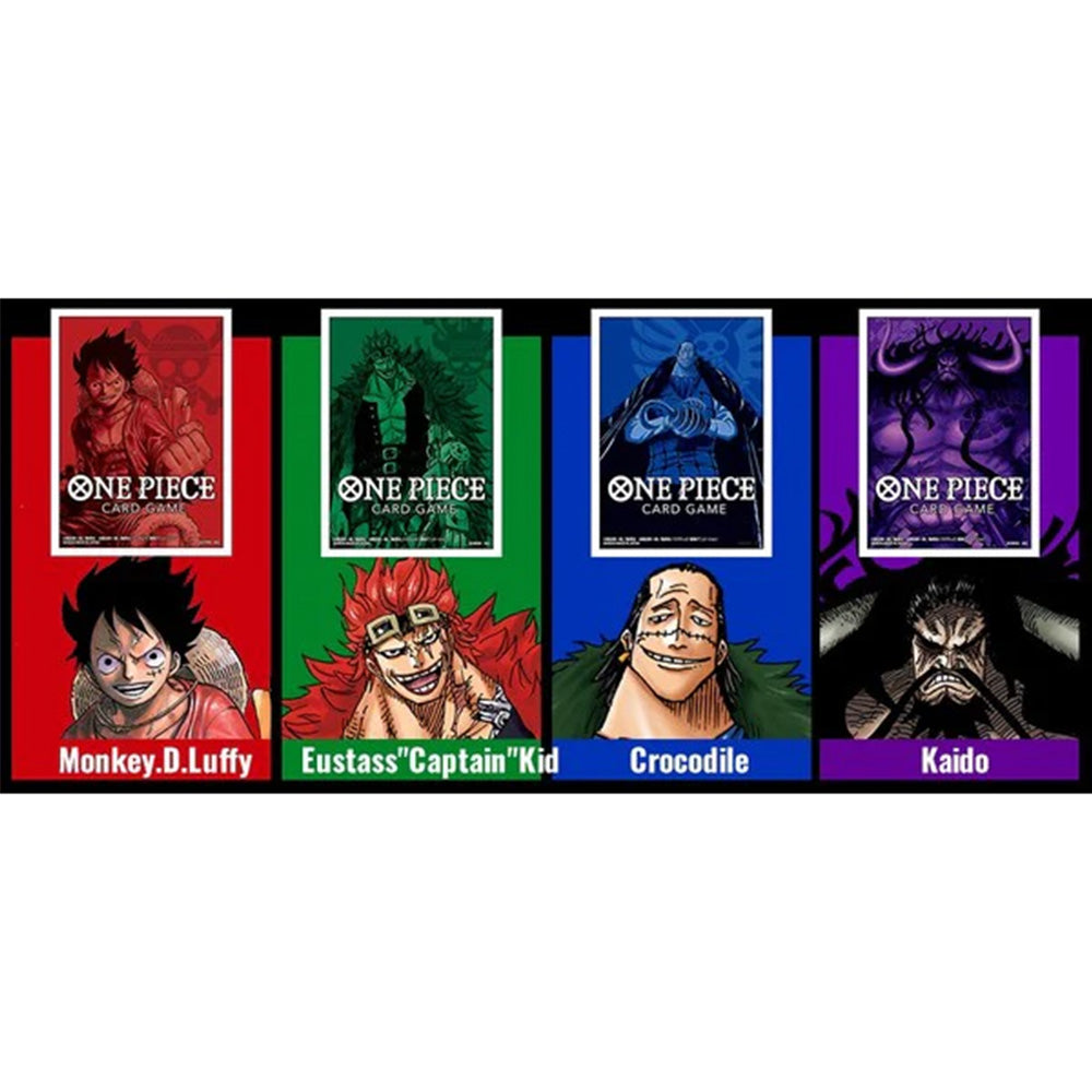 One Piece Card Game: Official Sleeve Version 1 2022 - Kaido Onyx Dawn Games One Piece Card Game: Official Sleeve Version 1 2022 - Kaido Onyx Dawn Games
