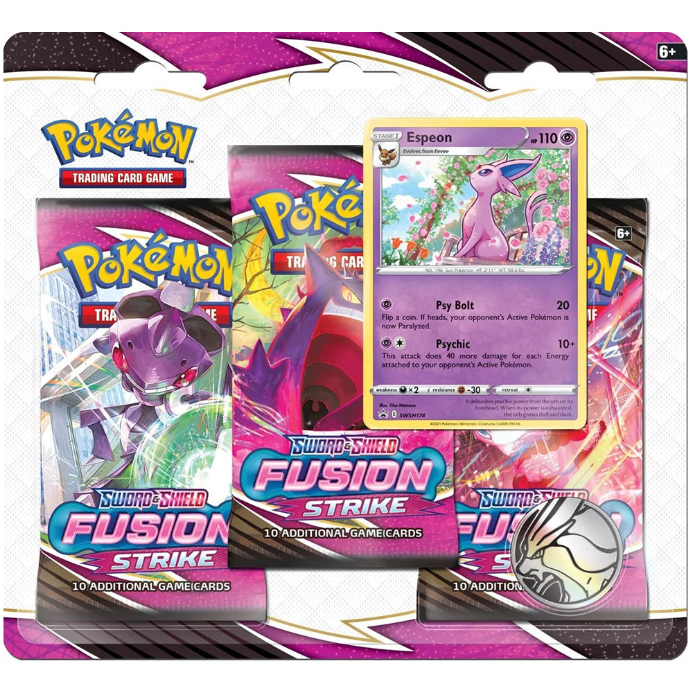 Pokémon Fusion Strike 3-Pack Blister - Espeon