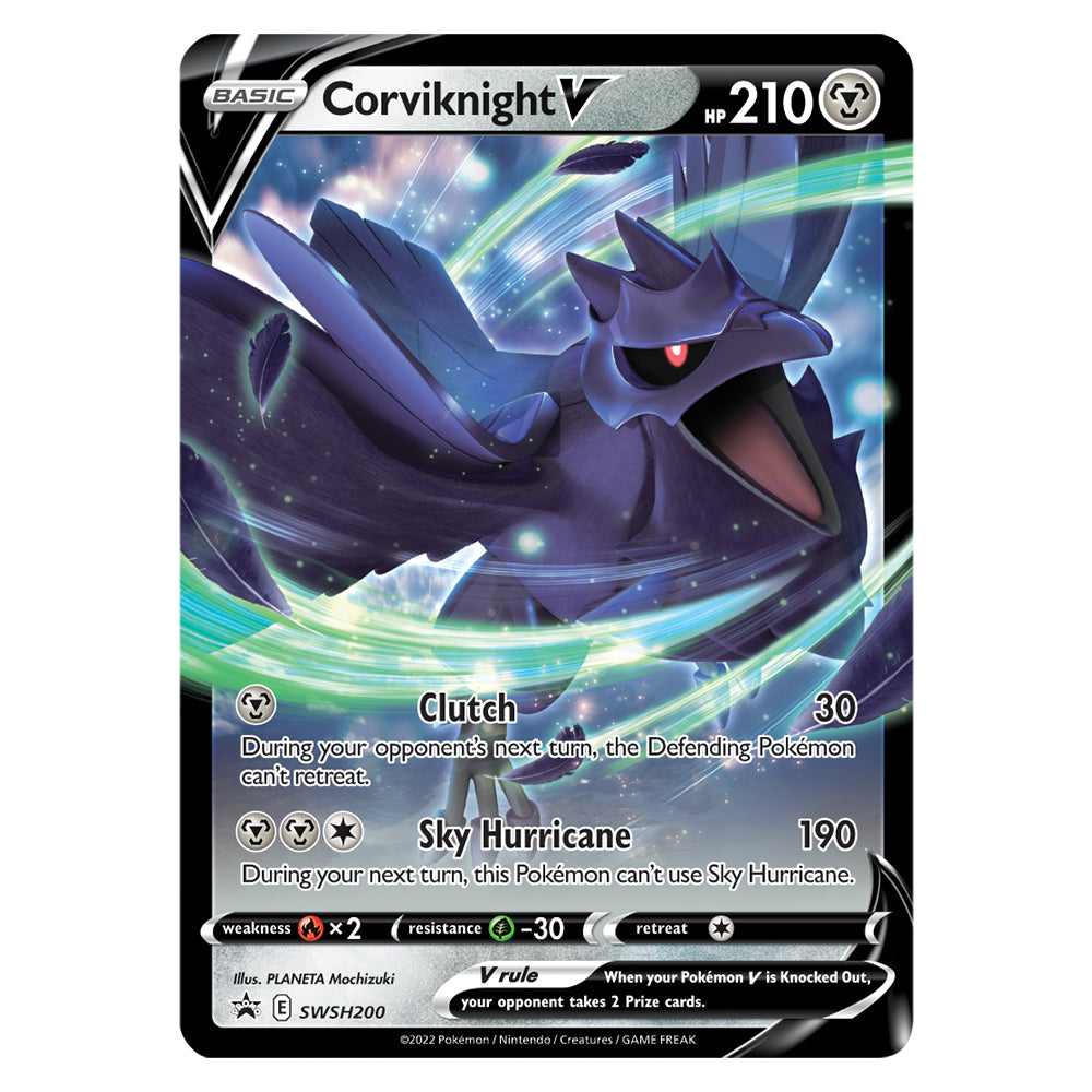 Pokémon V Battle Deck Bundle - Lycanroc V vs Corviknight V Card
