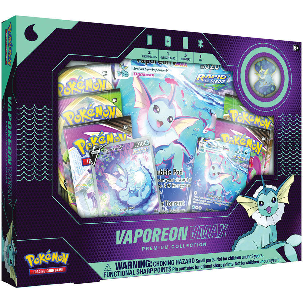 Pokémon Vaporeon VMAX Premium Collection