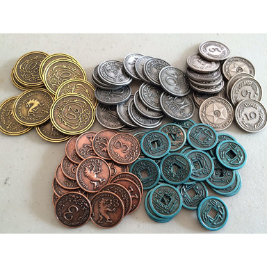 Scythe Metal Coins Accessory STM605 Stonemaier Games Board Game