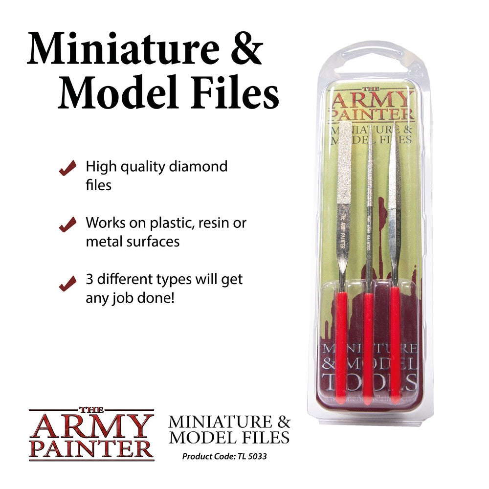 TL5033 Miniature & Model Files Army Painter Hobby Tools