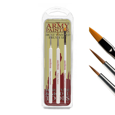 The Army Painter Warpaints Hobby Set -Model Kit Tools for Miniatures  Includes 3 Hobby Brushes, 10 Miniature Paints, Model Paints for Plastic