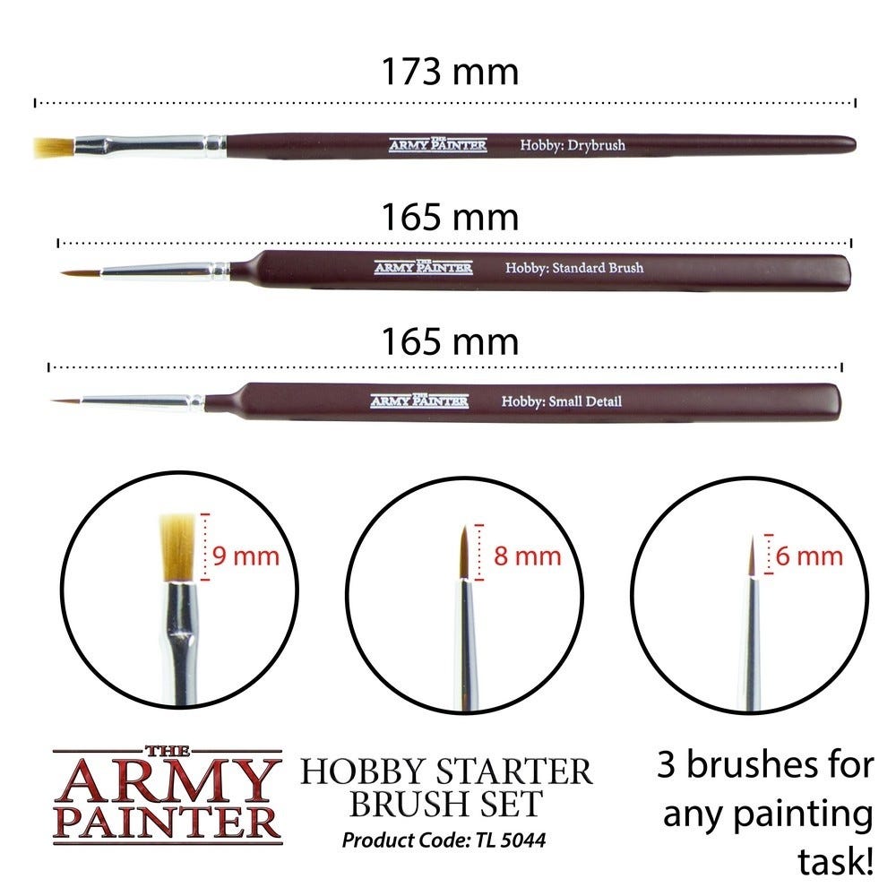 The Army Painter - Hobby Starter Brush Set TL5044