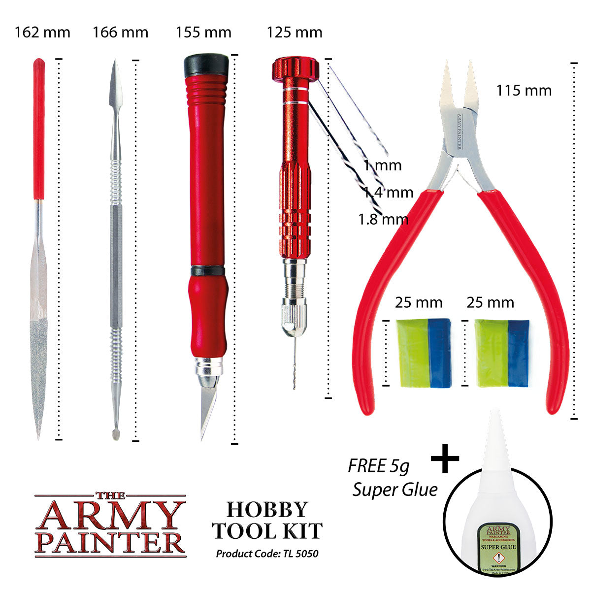 The Army Painter - Hobby Tool Kit TL5050