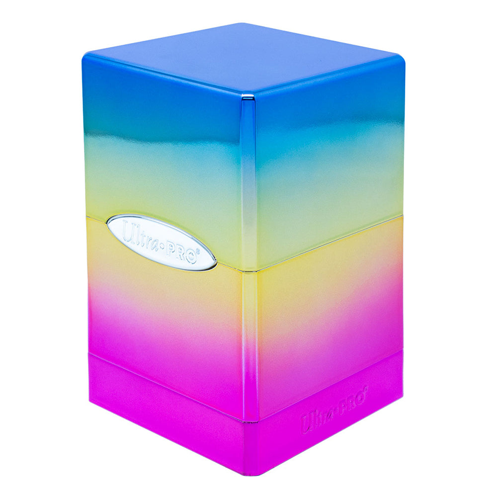 Ultra Pro Satin Tower Deck Box - Hi-Gloss Rainbow