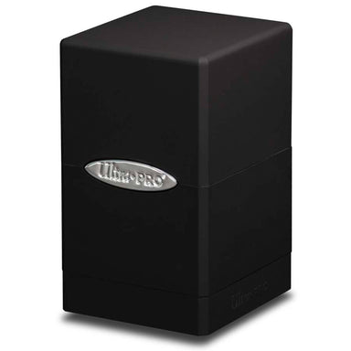 Ultra Pro Satin Tower Deck Box - Jet Black