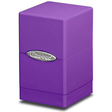 Ultra Pro Satin Tower Deck Box - Royal Purple