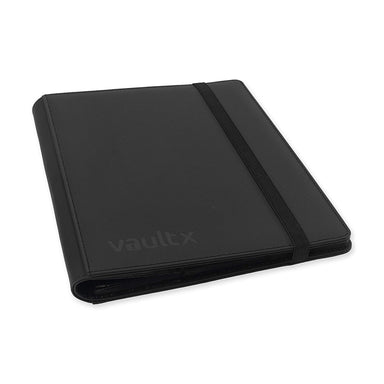 Vault X 9-Pocket Exo-Tec Strap Binder - Black
