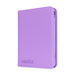 Vault X 9-Pocket Exo-Tec Zip Binder - Just Purple